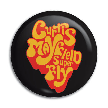 Curtis Mayfield (Super Fly) 1" Button / Pin / Badge Omni-Cult