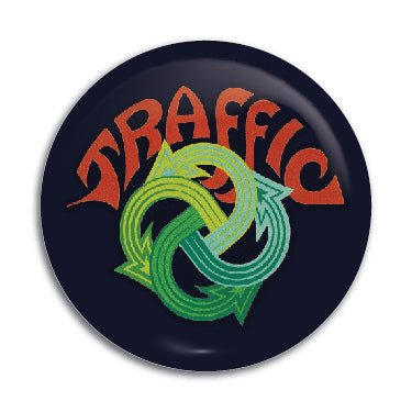 Traffic 1" Button / Pin / Badge
