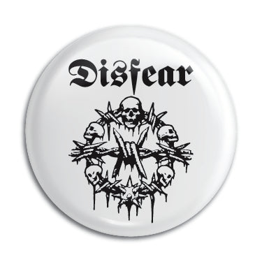 Disfear 1" Button / Pin / Badge Omni-Cult