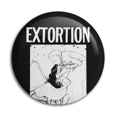 Extortion (Baby Barf) 1" Button / Pin / Badge Omni-Cult