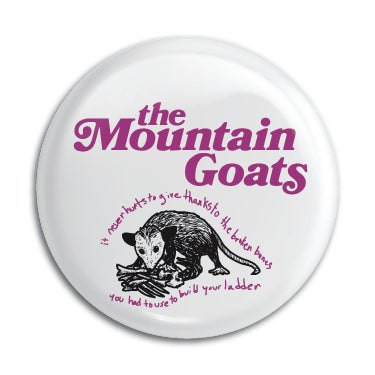 Mountain Goats 1" Button / Pin / Badge