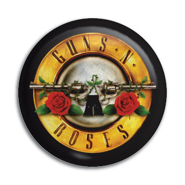 Guns N Roses (Revolver Logo) 1" Button / Pin / Badge Omni-Cult