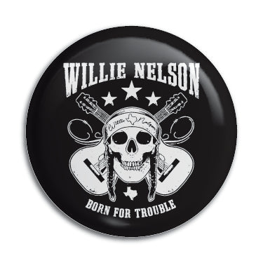 Willie Nelson 1" Button / Pin / Badge Omni-Cult