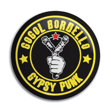 Gogol Bordello (Gypsy Punks) 1" Button / Pin / Badge Omni-Cult
