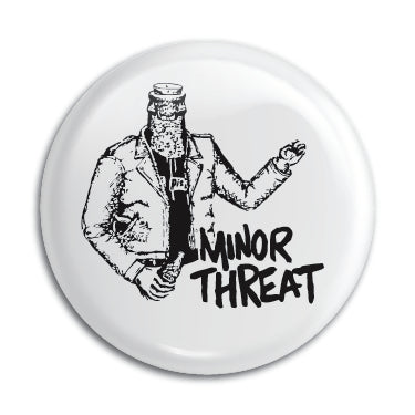 Minor Threat (Bottled Violence) 1" Button / Pin / Badge Omni-Cult