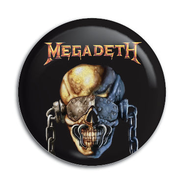 Megadeth (Vic Rattlehead) 1" Button / Pin / Badge Omni-Cult