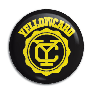 Yellowcard 1" Button / Pin / Badge