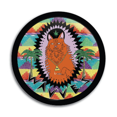 Wavves (King Of The Beach) 1" Button / Pin / Badge Omni-Cult