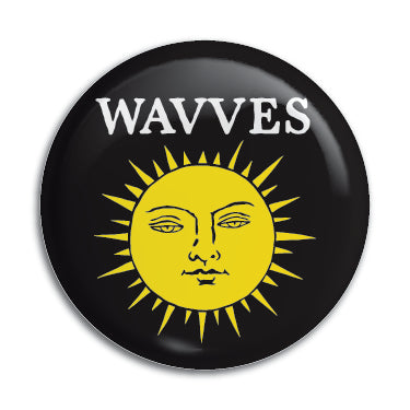 Wavves (Sun) 1" Button / Pin / Badge Omni-Cult