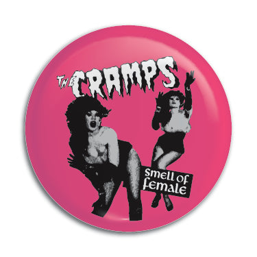 Cramps (Smell Of Female) 1" Button / Pin / Badge Omni-Cult
