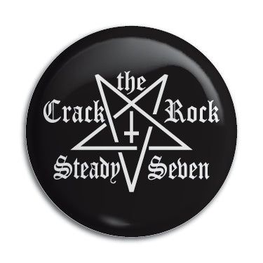 Crack Rock Steady Seven 1" Button / Pin / Badge Omni-Cult