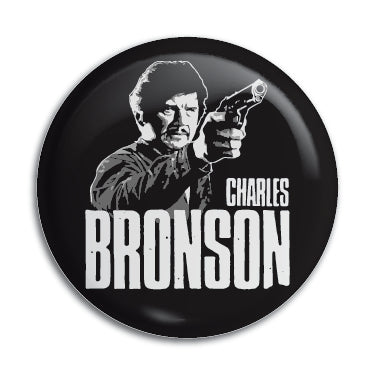Charles Bronson (2) 1" Button / Pin / Badge Omni-Cult