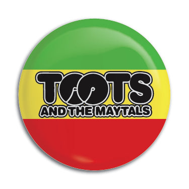 Toots And The Maytals (Rasta Logo) 1" Button / Pin / Badge Omni-Cult