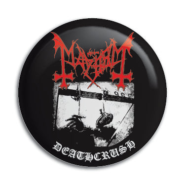 Mayhem (Deathcrush) 1" Button / Pin / Badge Omni-Cult