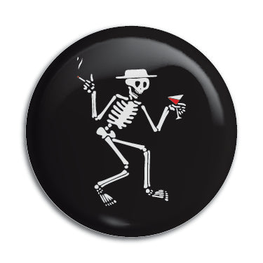 Social Distortion (Skeleton Only) 1" Button / Pin / Badge Omni-Cult