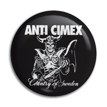 Anti Cimex (Country Of Sweden) 1" Button / Pin / Badge Omni-Cult