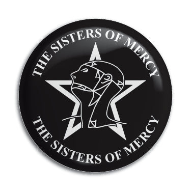 Sisters Of Mercy (Star Logo) 1" Button / Pin / Badge