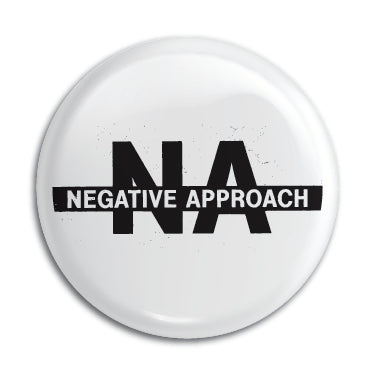 Negative Approach 1" Button / Pin / Badge Omni-Cult