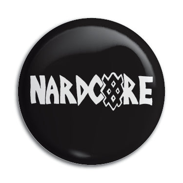 Nardcore Logo 1" Button / Pin / Badge Omni-Cult