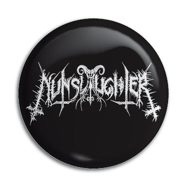 Nunslaughter (Logo 2) 1" Button / Pin / Badge Omni-Cult