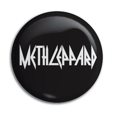 Meth Leppard (Logo) 1" Button / Pin / Badge Omni-Cult