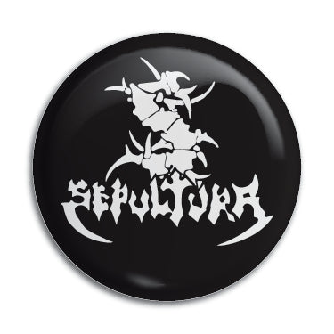Sepultura (Logo 1) 1" Button / Pin / Badge Omni-Cult