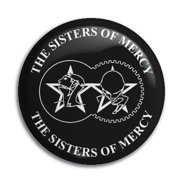 Sisters Of Mercy (2 Circles) 1" Button / Pin / Badge