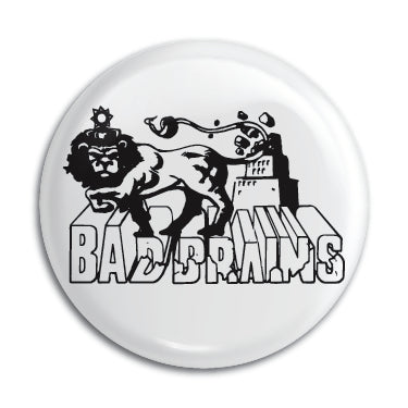 Bad Brains (Lion Logo) 1" Button / Pin / Badge Omni-Cult