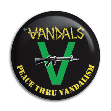 Vandals (Peace Thru Vandalism) 1" Button / Pin / Badge Omni-Cult