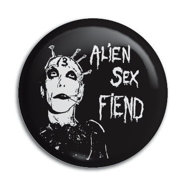 Alien Sex Fiend 1" Button / Pin / Badge Omni-Cult