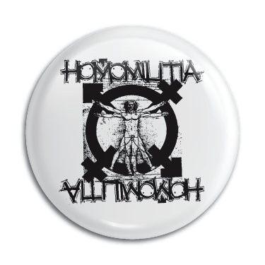 Homomilitia 1" Button / Pin / Badge