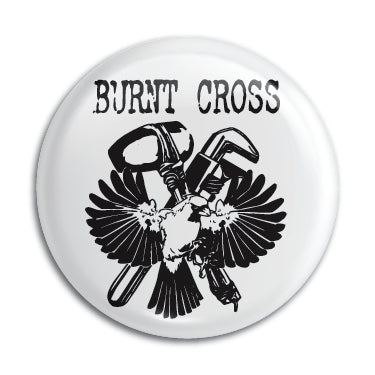 Burnt Cross 1" Button / Pin / Badge