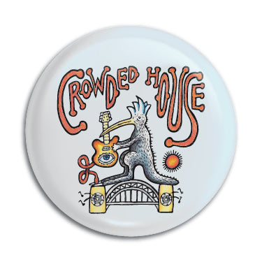 Crowded House 1" Button / Pin / Badge