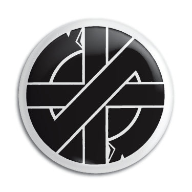Crass (Logo Only) 1" Button / Pin / Badge Omni-Cult