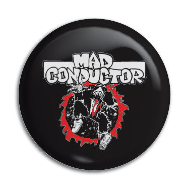 Mad Conductor 1" Button / Pin / Badge Omni-Cult