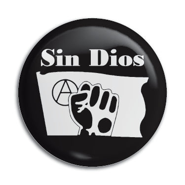 Sin Dios 1" Button / Pin / Badge