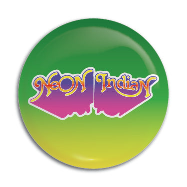 Neon Indian 1" Button / Pin / Badge