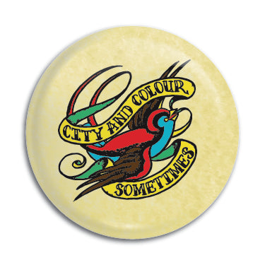 City And Colour (Sometimes) 1" Button / Pin / Badge Omni-Cult