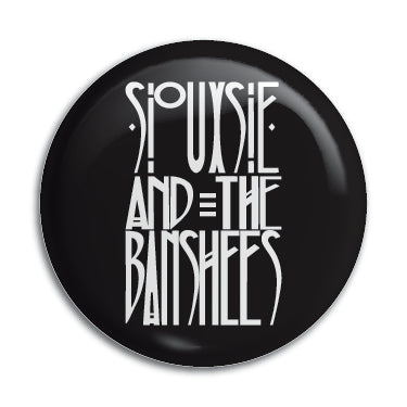 Siouxsie And The Banshees (Text Logo) 1" Button / Pin / Badge Omni-Cult