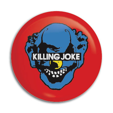 Killing Joke (Blue Clown Logo) 1" Button / Pin / Badge Omni-Cult
