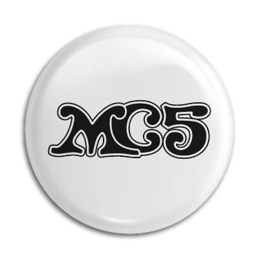 MC5 (B&W Logo) 1" Button / Pin / Badge Omni-Cult