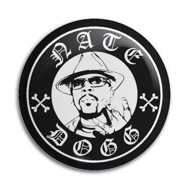 Nate Dogg (2) 1" Button / Pin / Badge Omni-Cult