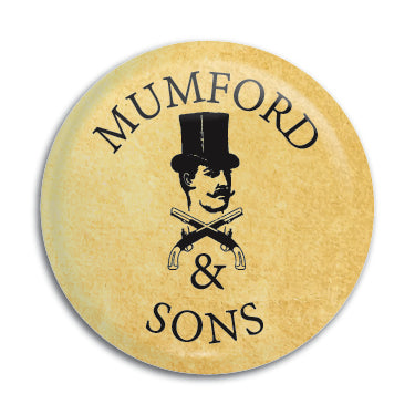 Mumford & Sons 1" Button / Pin / Badge Omni-Cult