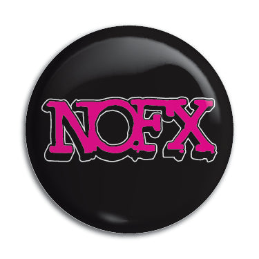 NOFX (Pink Logo) 1" Button / Pin / Badge Omni-Cult