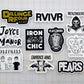 Pop Punk Sticker Pack (10 Stickers) Set 2