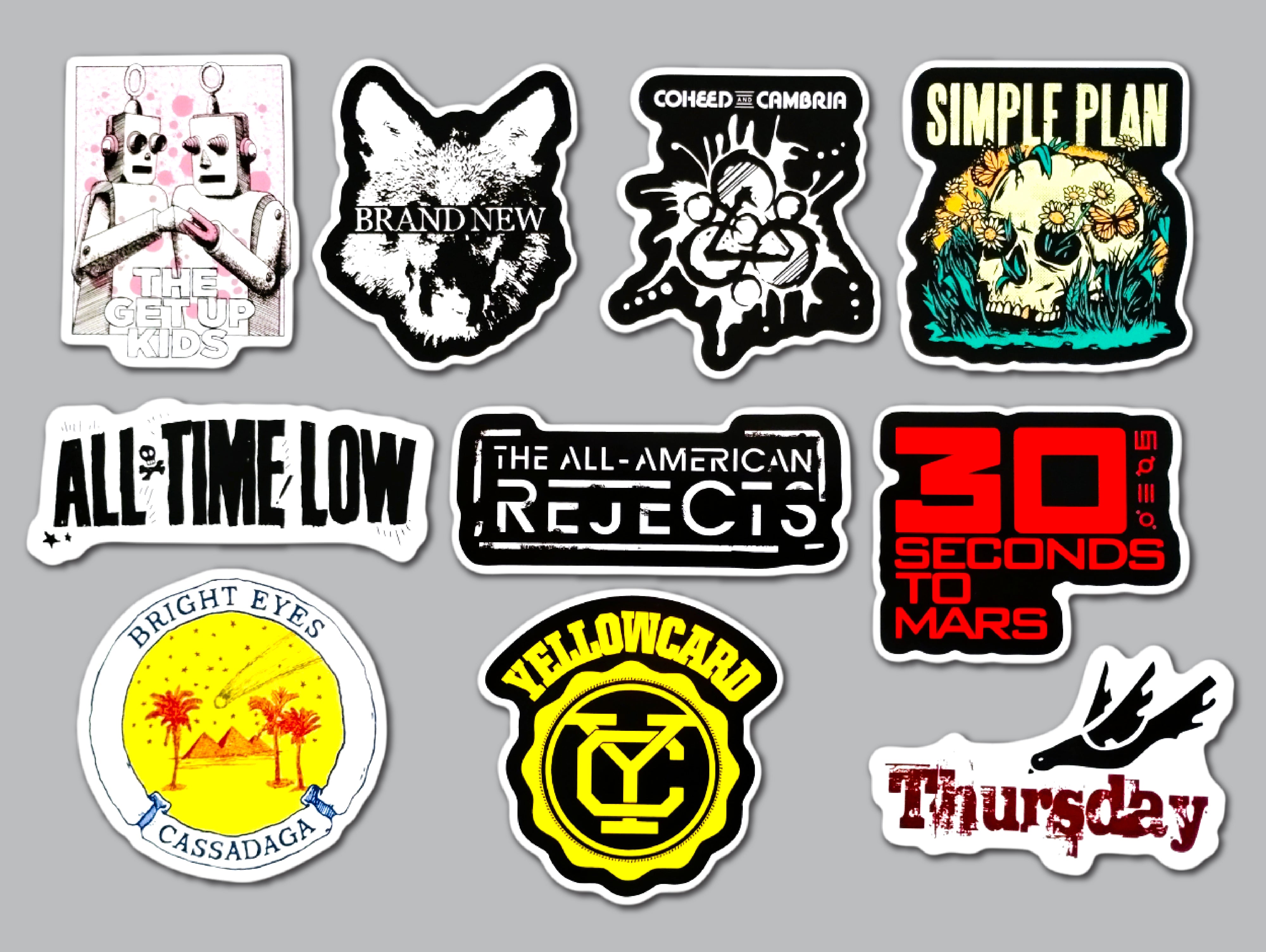 B2emo Sticker Emo Sticker Pack (10 Stickers) SET 2 – Omni-Cult