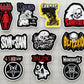 Horror Punk / Goth Punk Sticker Pack (10 Stickers) SET 1