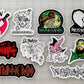Modern Hip-Hop Sticker Pack (10 Stickers) Set 5