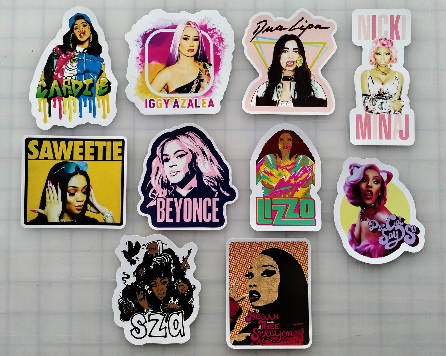 Women Of Today Sticker Pack (10 Stickers) SET 2