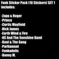 Funk Sticker Pack (10 Stickers) Set 1